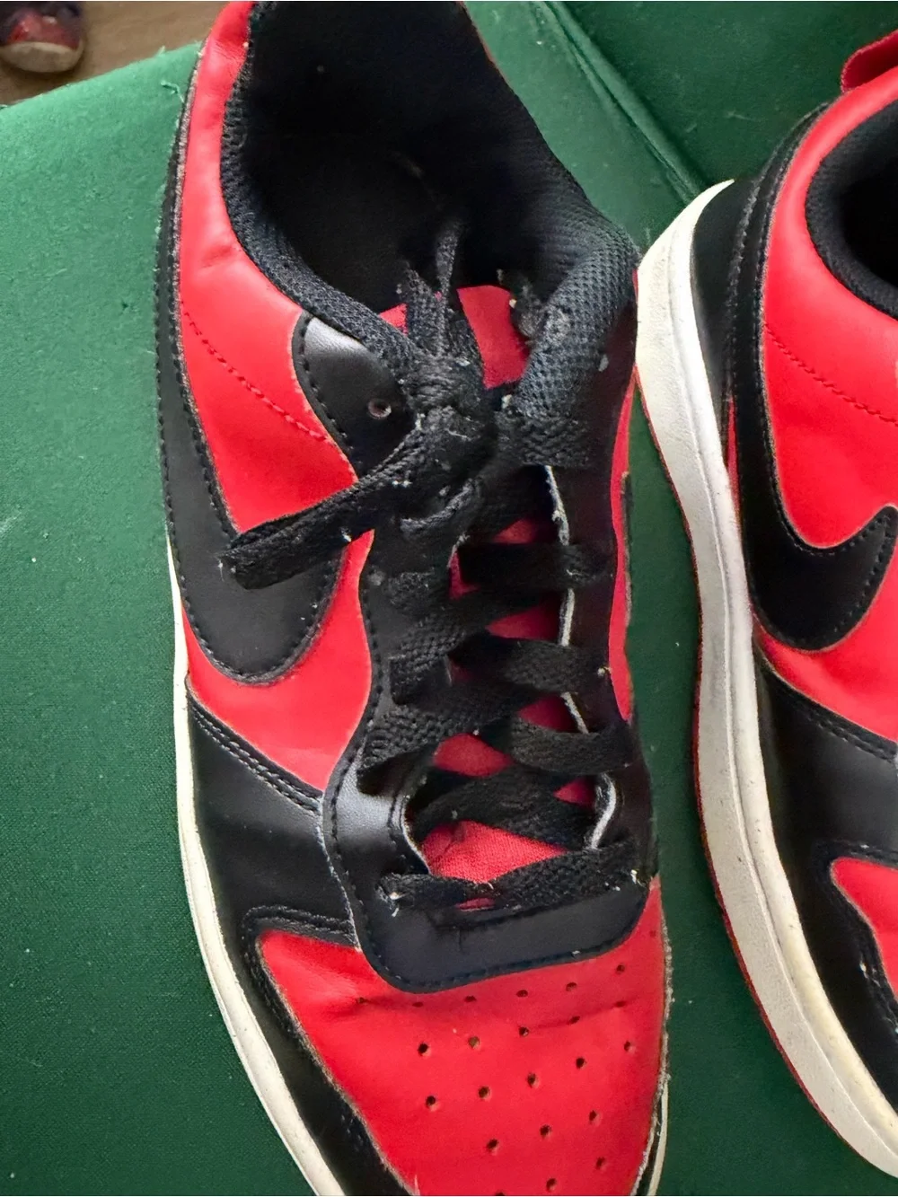KIDS' NIKE BIG KID COURT BOROUGH LOW RECRAFT SNEAKERS